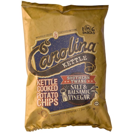 Carolina Salt & Balsamic Vinegar Potato Chips 2 Oz Bagged